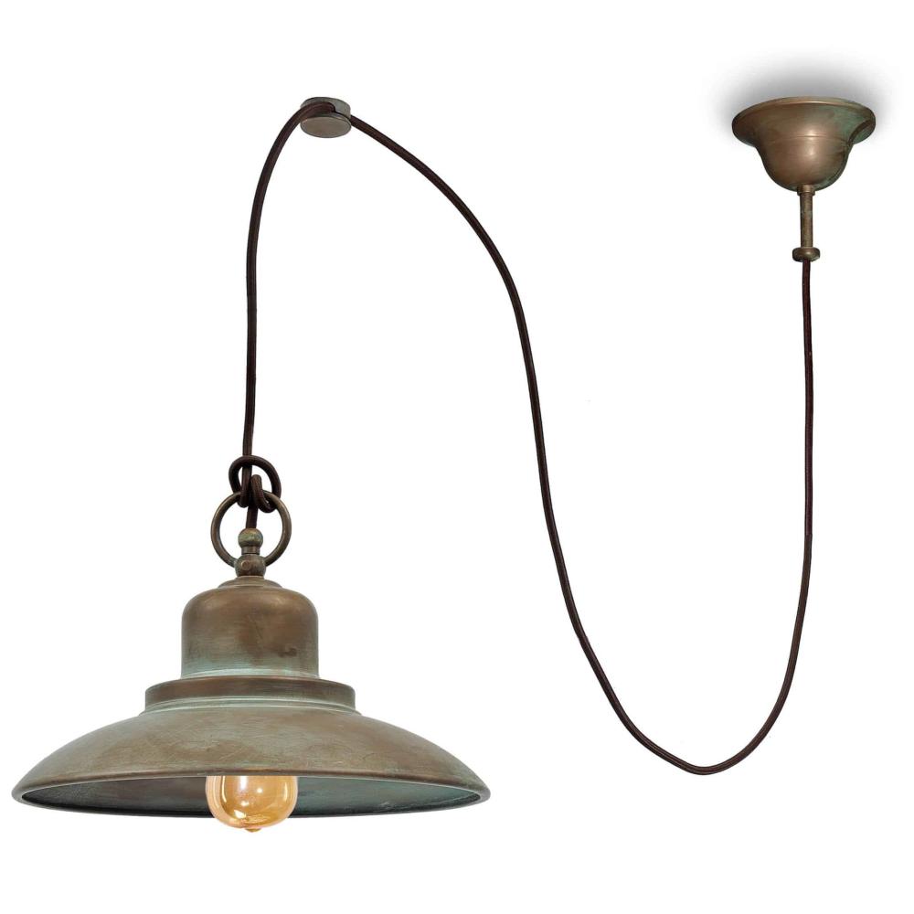vintage stropna mosadz rustikalna lampa antikovany mediteransky rustikalny dlhovy lampa moretti luce 1697.1l.ar antikovany patinovany starobalny priemyselny lampy kuchyna jedalen obyvacia.jpg